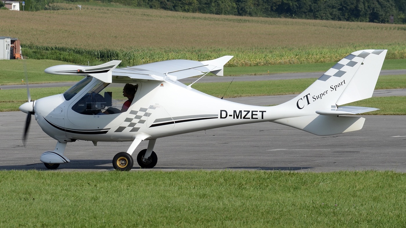 Beispielfoto einer Flight Design CT mit der Aufschrift CT Super Sport